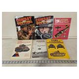 (6) Military Books- Including Tanks of World War