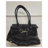 Coach, Black Leather Purse