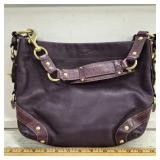 Coach Purse- Plum Colored
