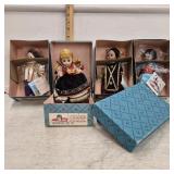 (4) Madame Alexand Little Women Dolls w Boxes