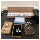 New Womens Watch, Earrings & Bracelet