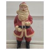 17' Hard Plastic Blowmold Santa