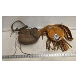 Pair of Leather 'Possible' bags