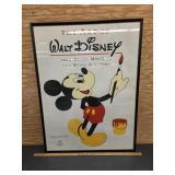 Framed The Art of Walt Disney Mickey Mouse Poster