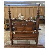 Antique 4 Poster Rope Bed