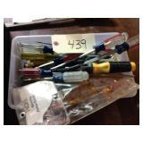 assorted screwdrivers