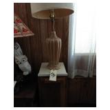 lamp, 12 x 31 x 12 cabinet