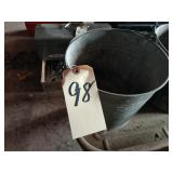 galvanized bucket