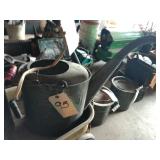 galvanized large oil can