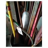 Texaco can w/ assorted hand tools