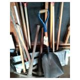 assorted picks & shovels
