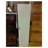 4 shelf metal cabinet 15 x 12 x 60