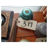 metal wind up jewlery box