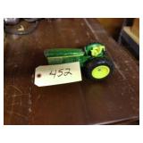 JD toy tractor