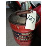 Wards oil can