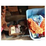 3 totes of craft items