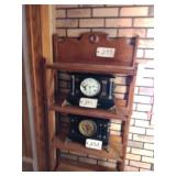 4 shelf wood book cae 26 x 55 1/2 x 9