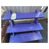 3-tier wooden display stand
