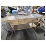 5ft wood work bench