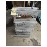 9 rubbermaid wire racks