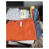 box of adult large t-shirts