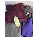 Box of Adult XS-small sweatshirts and tshirts