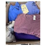 box of adult 3XL tshirts