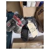 Porter Cable orbital sander, 2 batteries, charger