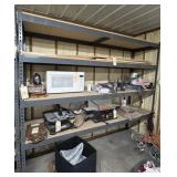8 ft, 4-shelf heavy duty boltless shelving unit