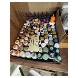 Acrylic paints & unicorn spit stains