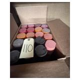 Box of spray paints