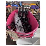 31 tote of counter top easels/display stands