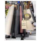 Masking paper, double sided tape, laminator, etc