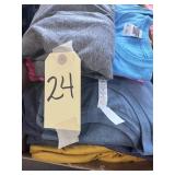 Box of adult 2XL tshirts