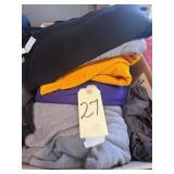 Box of adult 2XL sweatshirts