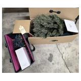 Ashland 7ft pre-lit Xmas tree, lights, star