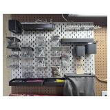 Ikea Skadis system & all items on it