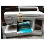 Baby Lock Aria w/acrylic extension table,knee lift