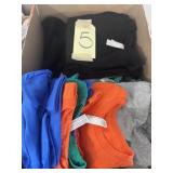 Box of size 3T & 4T tshirts and sweatshirts