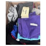 Box of size 2T tshirts and sweatshirts