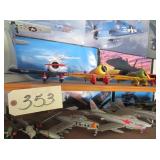scale model metal airplanes