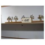 Mounted plastic tractors