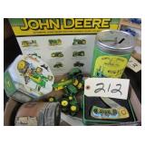 JD Bank, JD Knife, miniature tractors, misc
