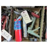 caulk guns, torch