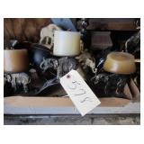 Elephant metal candle holder