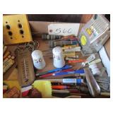 advertising screw drivers, bullet pencils