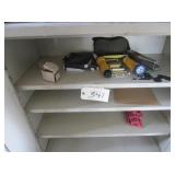 36 x 19 x 42 metal cabinet, misc