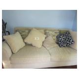 85' Light camel colored couch