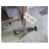 Magna sweep, double ended pick axe