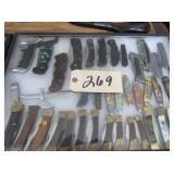 Case enclosed pocket knives